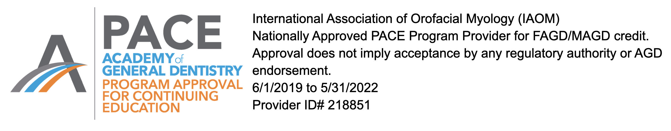 PACE Brand Block for IAOM